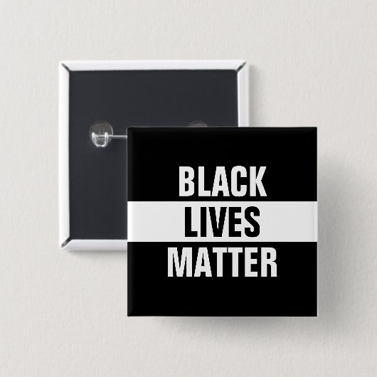 Black Lives Materie Button (Vorne & Hinten)