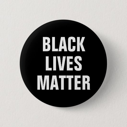 Black Lives Materie Button (Vorderseite)