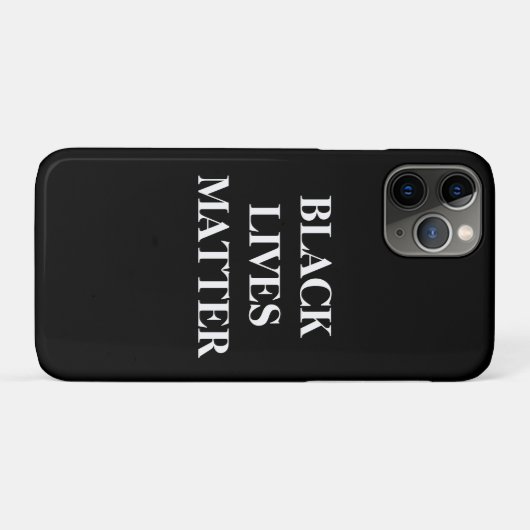Black Lives Materie Case-Mate iPhone Hülle (Rückseite (Horizontal))