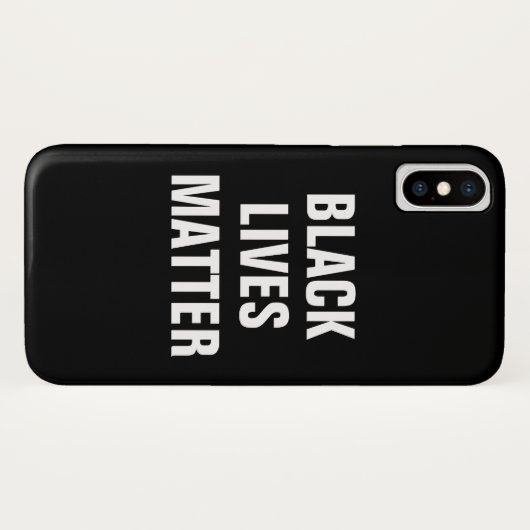 Black Lives Materie Case-Mate iPhone Hülle (Rückseite (Horizontal))