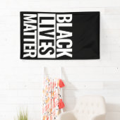 Black Lives Materie Custom Banner (Insitu)