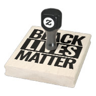 Black Lives Materie Custom Gummistempel