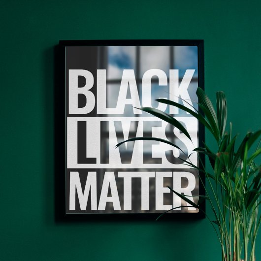 Black Lives Materie Custom Poster