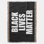Black Lives Materie Decke (Vorderseite Vertikal)