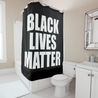 Black Lives Materie Duschvorhang