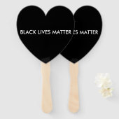 Black Lives Materie Fächer (Vorne und Hinten)