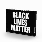 Black Lives Materie Fotoblock (Rechts)