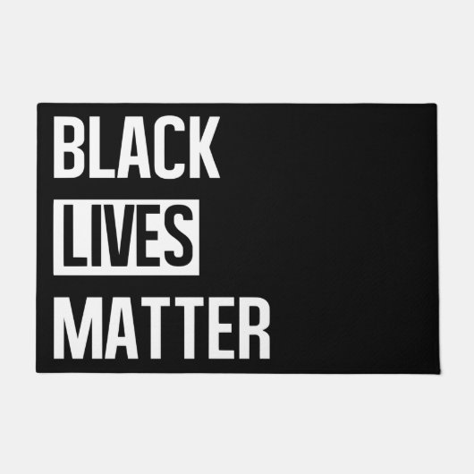 Black Lives Materie Fußmatte (Vorderseite)