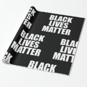 Black Lives Materie Geschenkpapier (Ungerollt)