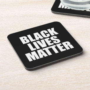 Black Lives Materie Getränkeuntersetzer