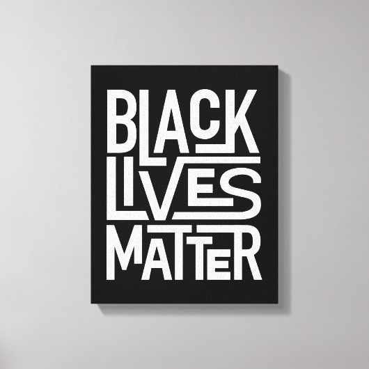 Black Lives Materie | Gleichberechtigte Rechte Leinwanddruck (Vorderseite)