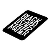 Black Lives Materie | Gleichberechtigte Rechte Magnet (Linke Seite)