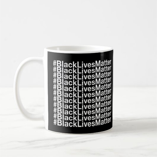 Black Lives Materie Kaffeetasse (Links)