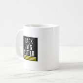 Black Lives Materie Kaffeetasse (Vorderseite Links)