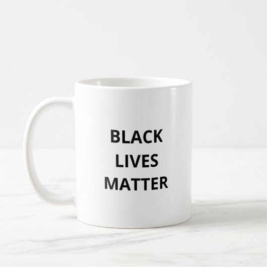 Black Lives Materie Kaffeetasse (Links)