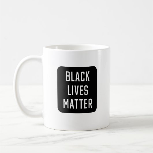 Black Lives Materie Kaffeetasse (Links)