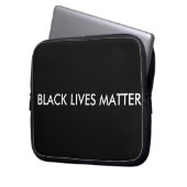Black Lives Materie Laptopschutzhülle (Vorderseite Links)
