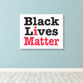 Black Lives Materie Leinwanddruck (Insitu (Holzboden))
