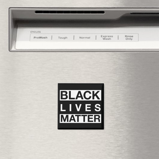Black Lives Materie Magnet (In Situ (Geschirrspüler))