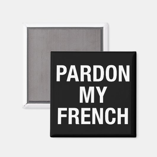 Black Lives Materie Magnet (Vorderseite/Rückseite)