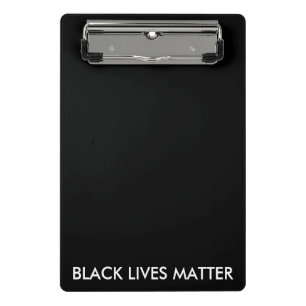 Black Lives Materie Mini Klemmbrett