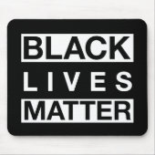 Black Lives Materie Mousepad (Vorne)
