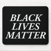 Black Lives Materie Mousepad (Vorne)