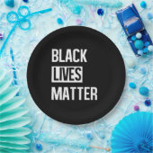 Black Lives Materie Pappteller (Party)
