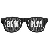 Black Lives Materie Partybrille (Vorderseite)