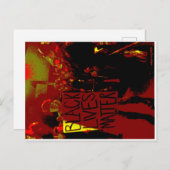 Black Lives Materie Postcard Postkarte (Vorne/Hinten)
