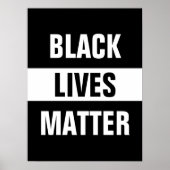 Black Lives Materie Poster (Vorne)