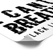 Black Lives Materie Poster (Ecke)