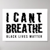 Black Lives Materie Poster (Vorne)