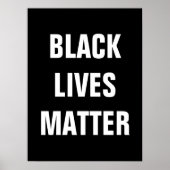 Black Lives Materie Poster (Vorne)