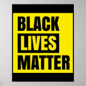 Black Lives Materie Poster (Vorne)