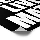 Black Lives Materie Poster (Ecke)