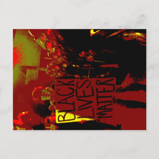 Black Lives Materie Postkarte