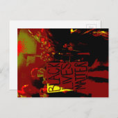 Black Lives Materie Postkarte (Vorne/Hinten)