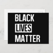 Black Lives Materie Postkarte (Vorne/Hinten)