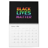 Black Lives Materie Regenbogen Farben Gay Pride sc Kalender (Jan 2026)