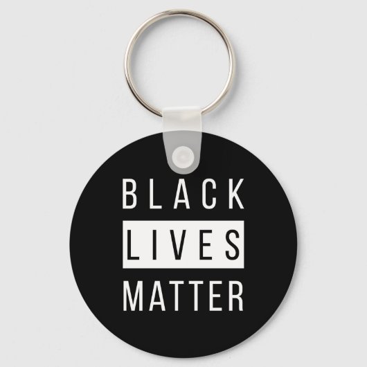 Black Lives Materie Schlüsselanhänger (Vorderseite)