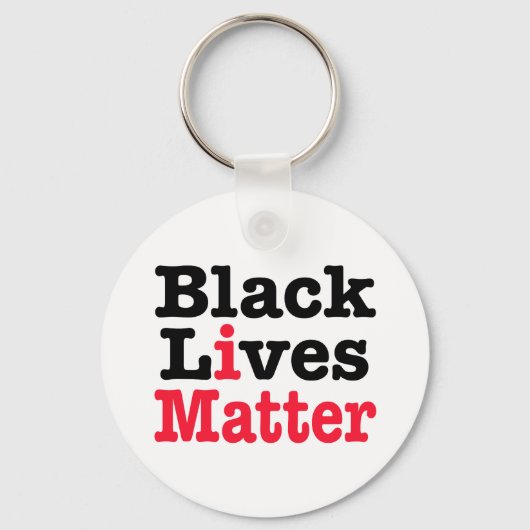 Black Lives Materie Schlüsselanhänger (Vorderseite)