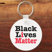 Black Lives Materie Schlüsselanhänger (Vorderseite)