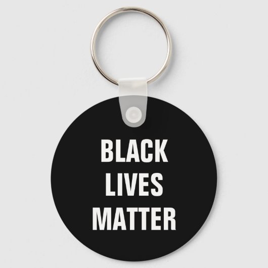 Black Lives Materie Schlüsselanhänger (Vorderseite)