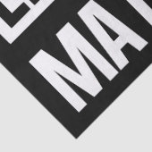 Black Lives Materie Seidenpapier (Detail)