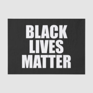 Black Lives Materie Seidenpapier