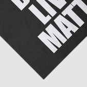 Black Lives Materie Seidenpapier (Ausschnitt)