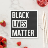 Black Lives Materie Serviette (Beispiel)