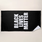 Black Lives Materie Strandtuch (Vorderseite)
