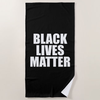 Black Lives Materie Strandtuch